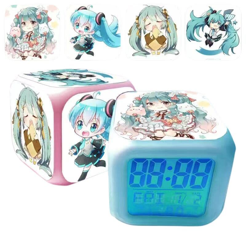 Amazon.co.jp: 初音ミク 目覚まし時計 Miku めざまし時計 デジタル
